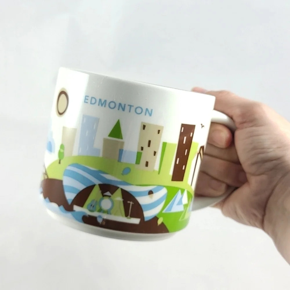 Starbucks Edmonton YOU ARE  HERE Collection Ceramic Mug 14 OZ